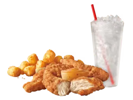 3 Piece Crispy Tenders Combo Menu