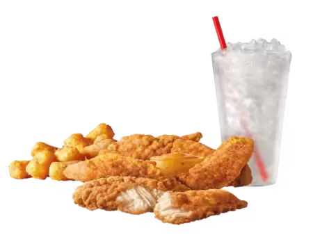 5 Piece Crispy Tenders Combo Menu