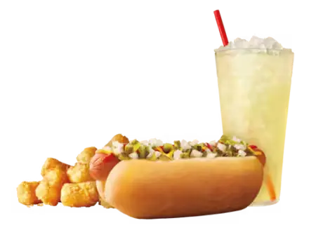 All-American Hot Dog Combo Menu