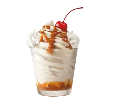 Caramel Sundae Menu