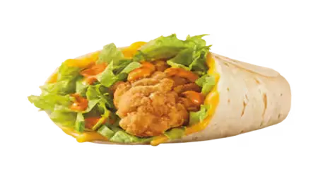 Cheesy Baja Crispy Tender Wrap Menu