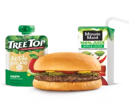 Hamburger Wacky Pack® Menu