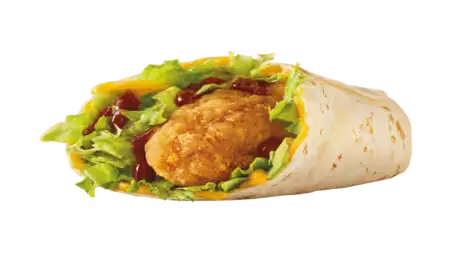 Hickory BBQ Crispy Chicken Wrap Menu