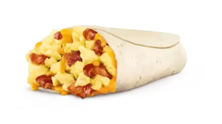 Jr. Bacon, Egg, and Cheese Breakfast Burrito Menu