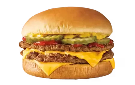 Quarter Pound Double Cheeseburger Menu