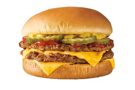 Quarter Pound Double Cheeseburger Menu