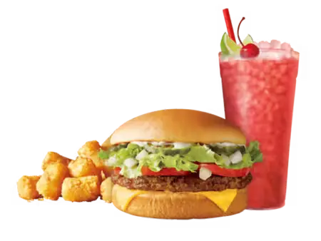 SONIC® Cheeseburger Combo Burger