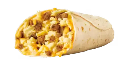 Sausage Breakfast Burrito Menu