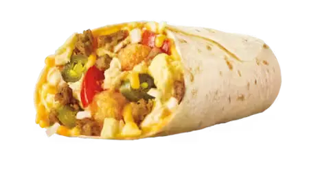 Super Sonic Breakfast Burrito Menu