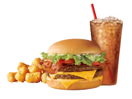 SuperSONIC® Bacon Double Cheeseburger Combo Burger